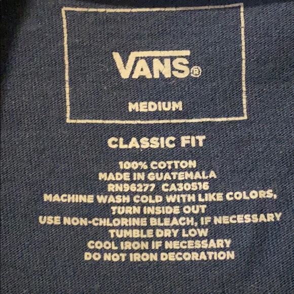 Vans CLASSIC FIT long sleeve - Picture 4 of 4